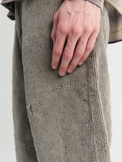 Edition Cord Shorts i Taupe Punch Out