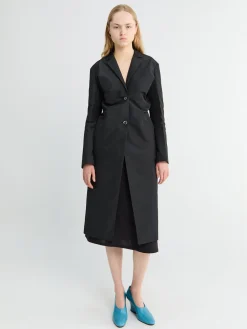 Faille Coat i Sort