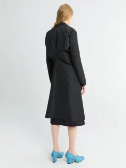 Faille Coat i Sort