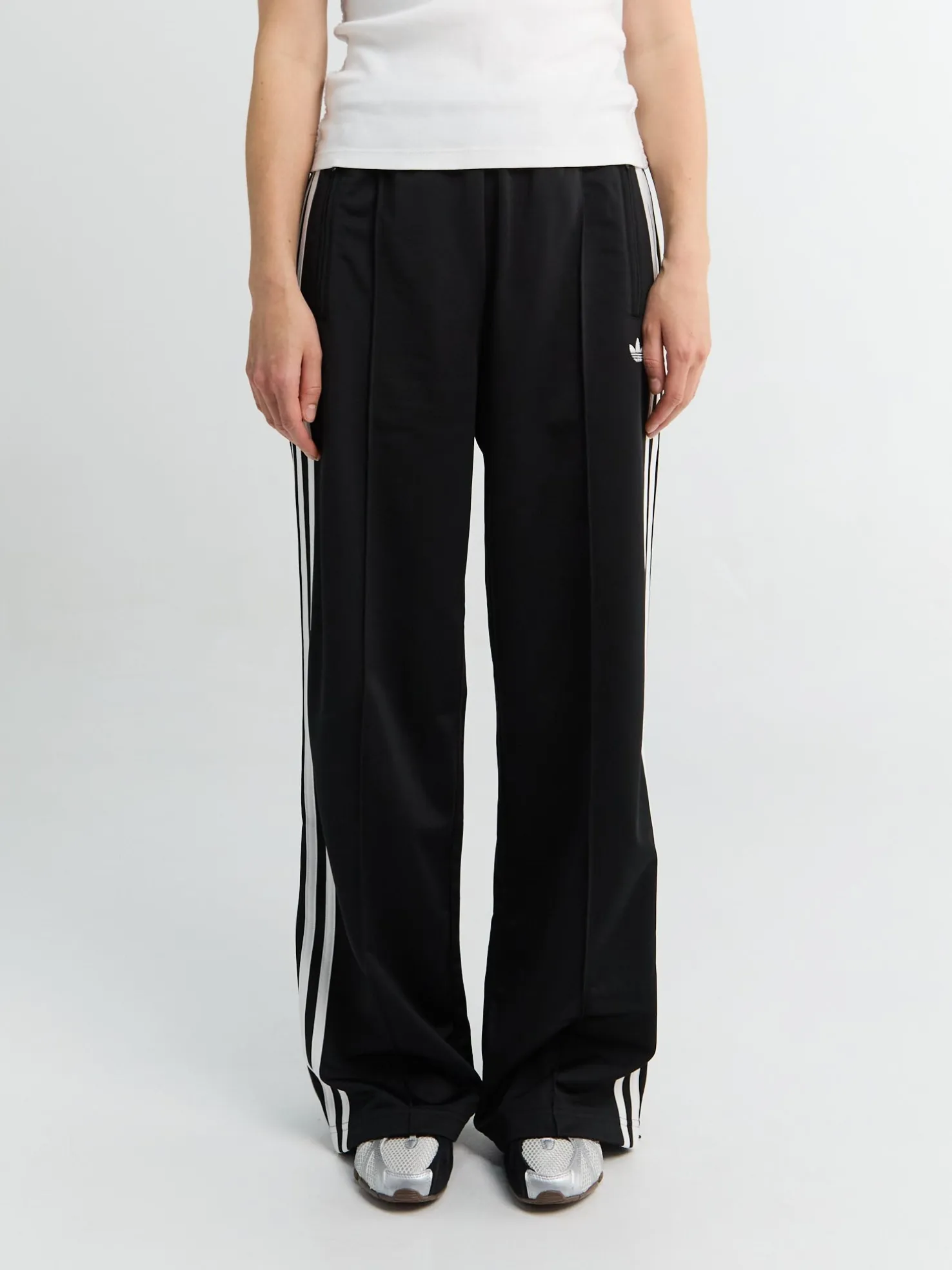 Firebird Loose Trackpants i Sort og Hvid