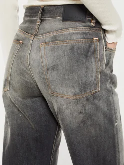 2021F Loose Fit Jeans i Black Trafalgar