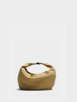 Fortune Croissant Filt Taske i Lys Beige