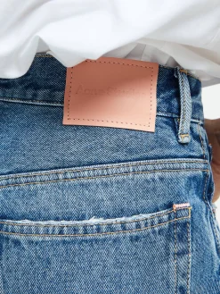 2021F Regular Fit Jeans i Mid Blue