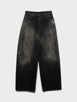 2023F Super Baggy Fit Jeans i Black Trafalgar
