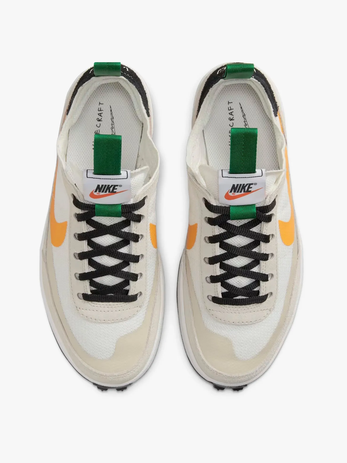 General Purpose Shoe 'Bricolage' in Summit White, University Gold and Pine Green