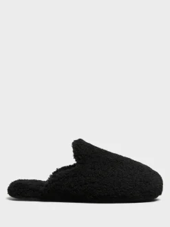 Hjemme Slippers i Sort