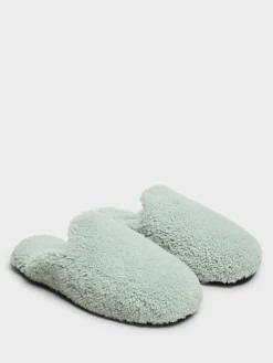 Hjemme Slippers i Teal