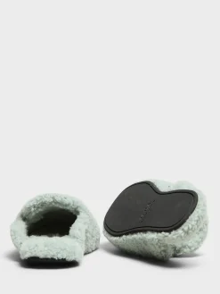 Hjemme Slippers i Teal