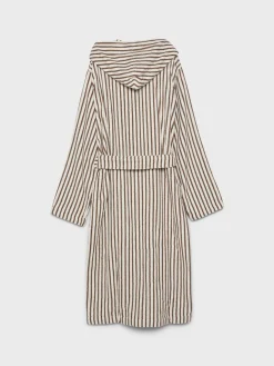 Hooded Badekåbe i Kodiak Stripes