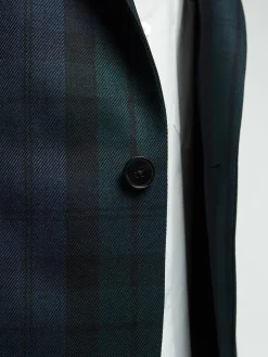 Jakke i Navy Checked