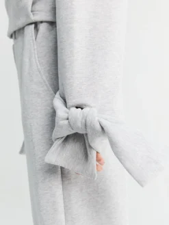 Jet Hoodie i Grå Melange