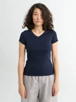 Jill Baby Tee i Navy