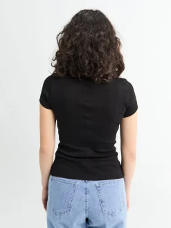Jill Baby Tee i sort