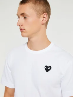 Kortærmet T-shirt i Hvid