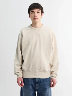 Kulhuse Cotton Linen Loopback Sweatshirt i Natur