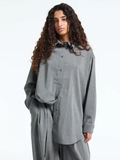 La Chemise D'Homme Skjorte i Grå