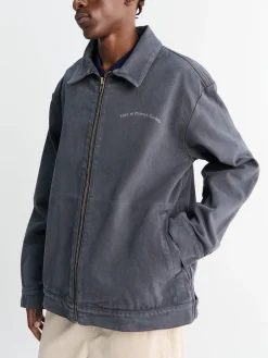 Lake Zip Jacket i charcoal