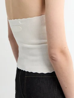La Maille Tablier i Off White