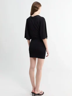 La Robe Maille Mananco i Sort