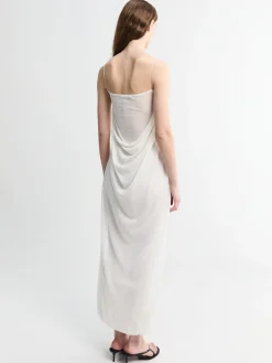 La Robe Maille Plumetis i Off White