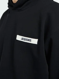 Le Hoodie Gros Grain i Black