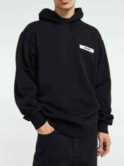 Le Hoodie Gros Grain i Black