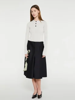 Lennox Skirt i Sort