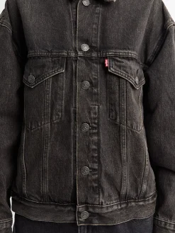 Levi's X Jordan Type III Trucker Jacket i Sort