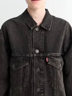Levi's X Jordan Type III Trucker Jacket i Sort