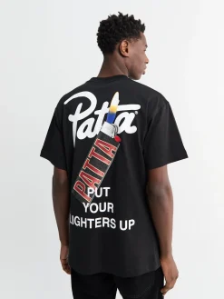Lighters T-Shirt i Sort