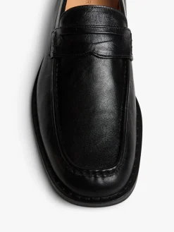 Light Loafer i True Dyed Sort Læder