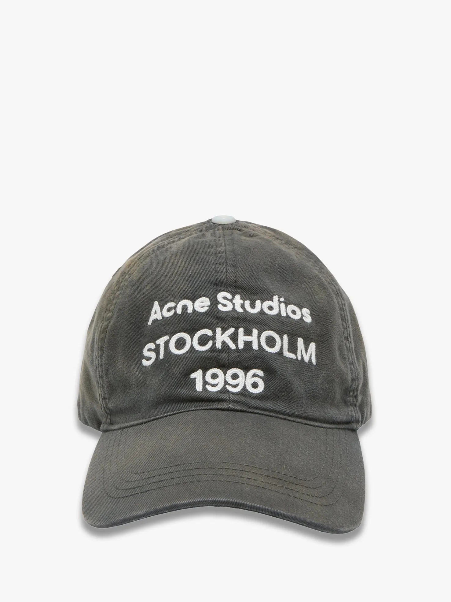 Logo Cap i Faded Sort