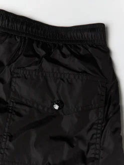 Logo Patch Badeshorts i Sort