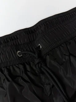 Logo Patch Badeshorts i Sort