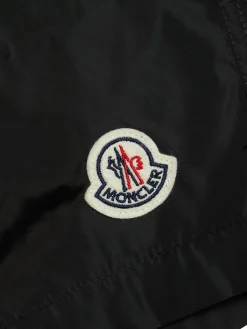 Logo Patch Swim Shorts i Sort