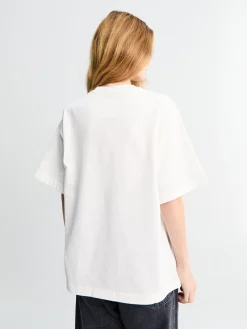 Logo T-shirt CN SS i Porcelæn