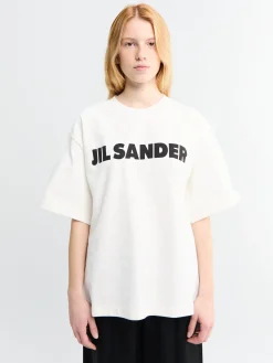 Logo T-Shirt i Hvid