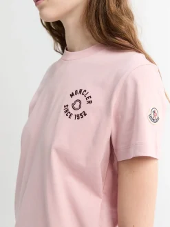Logo T-shirt i Pink