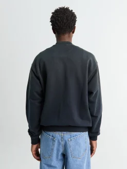 Logo Zip Sweatshirt i Sort