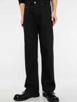 Loose Jeans i Black Rinse