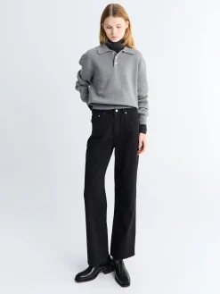 Loose Jeans i Sort