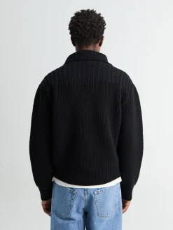 Marino Cardigan i Sort