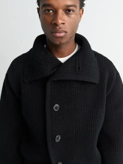 Marino Cardigan i Sort