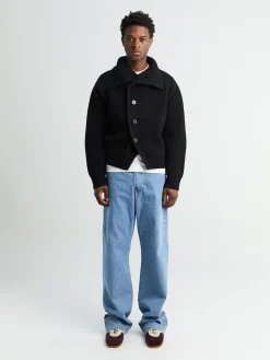 Marino Cardigan i Sort