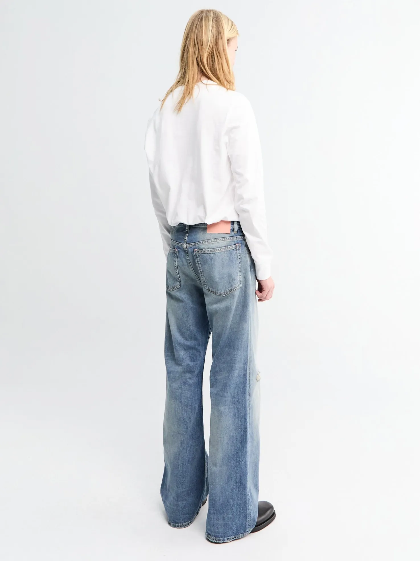 2021M Daybreak Jeans i Mellemblå