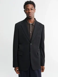 Men's Blazer Jakke i Sort