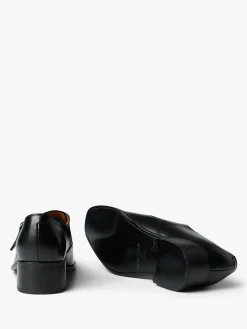 Men's Pedestrian Single Monk Strap i Sort