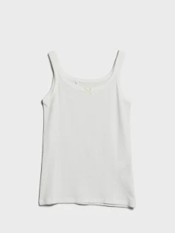 Messhu Tank Top i Pure Ecru