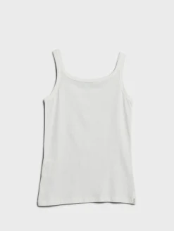 Messhu Tank Top i Pure Ecru