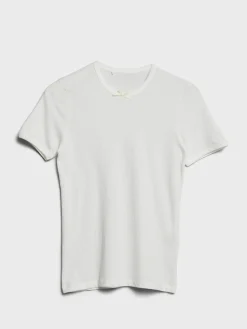 Messhu T-Shirt i Pure Ecru